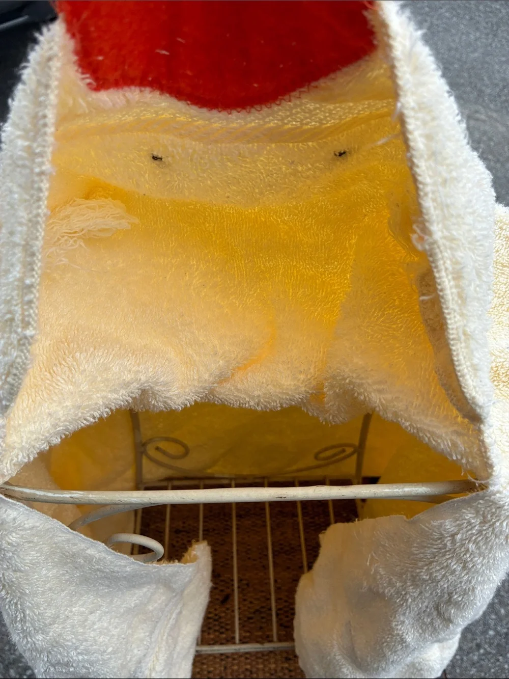 Yellow Hooded Duck Towel for Kids - Soft Bath Wrap Homemade